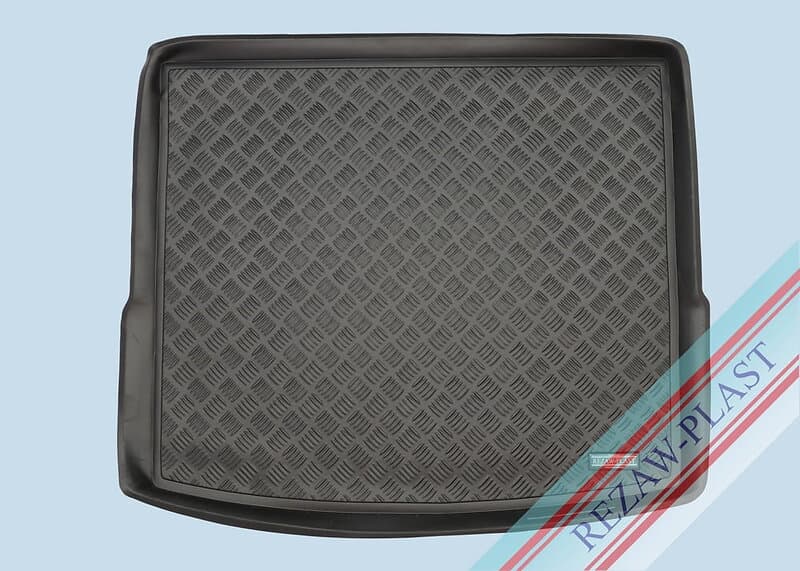 Rezaw Plast Skålad Bagagerumsmatta Svart BMW X1 F48 2016-2022 HCRZ102136R