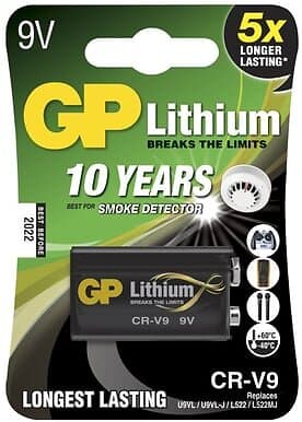 GP Batteries 9V Litiumbatteri CRV9SD-2U1 1-P