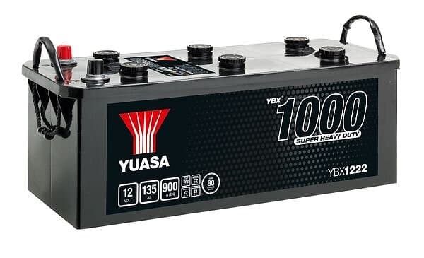 Yuasa Lastbilsbatteri YBX1222 12V 135Ah 900A