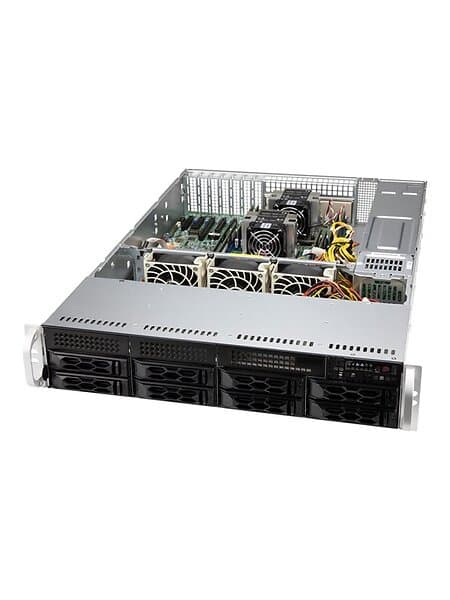 Supermicro SCLA25TQC-R609LP 650W (Svart/Silver)