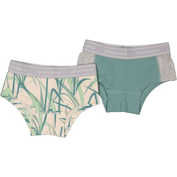 Geggamoja Hipsters 2-pack Bambu Gräs 122/128