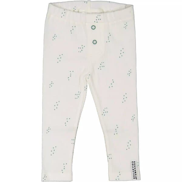 Geggamoja Leggings Tiny Dots Vit 50/56