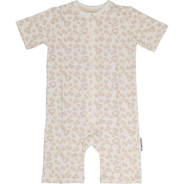 Geggamoja Sommarpyjamas Bambu Leo Beige 62/68