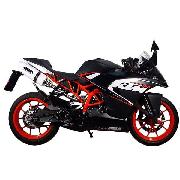 GPR Exhaust Systems Albus Ceramic Slip On Rc 125 14-16 Homologated Muffler Vit