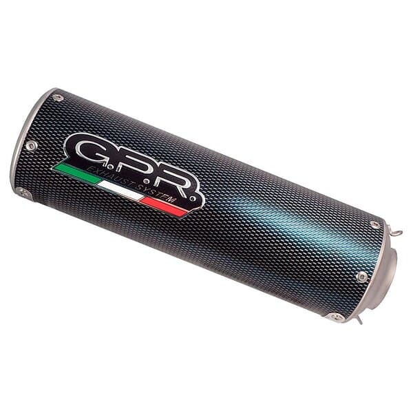 GPR Exhaust Systems M3 Poppy Yamaha Fz 8 10-16 Ref:y.157.m3.pp Homologated Stainless Steel Slip On Muffler Silver