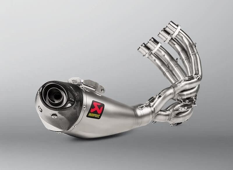 Akrapovic Racing Line Stainless Steel&titanium Cbr 650 R 19 Ref:s-h6r14-hegeht Full Line System Silver