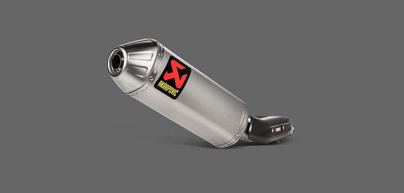 Akrapovic Slip On Line Titanium Tenere 700 19 Ref:s-y7so2-hftt Muffler Silver