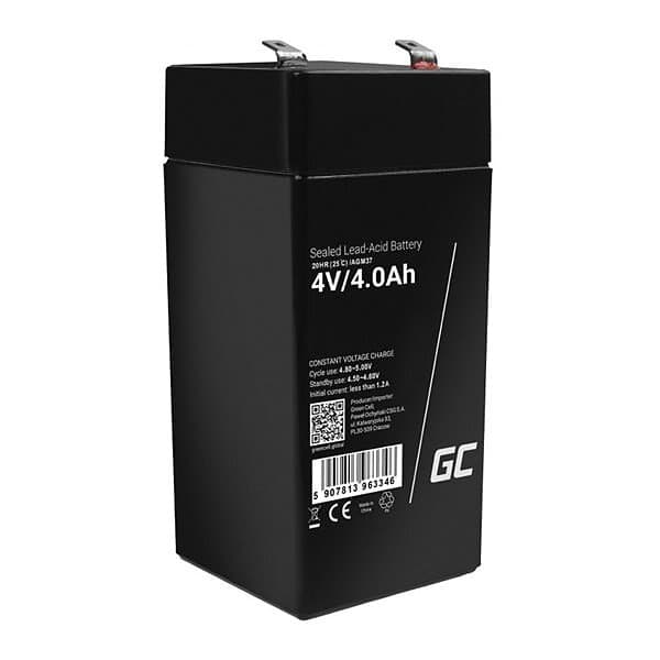 Green Cell AGM VRLA Batteri 4V 4,5Ah