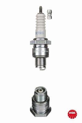 NGK Br7hs Spark Plug Silver