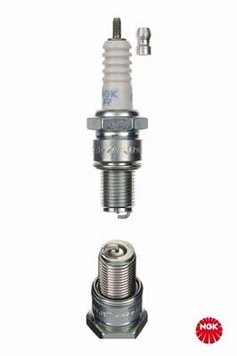 NGK Br10eg Spark Plug Silver