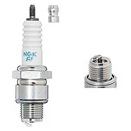 NGK Br8hcs-10 1157 Spark Plug Silver