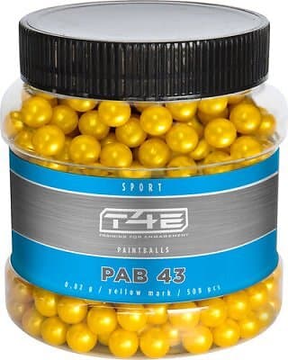 Umarex T4E Paintballs Gula .43 0,82g 500st