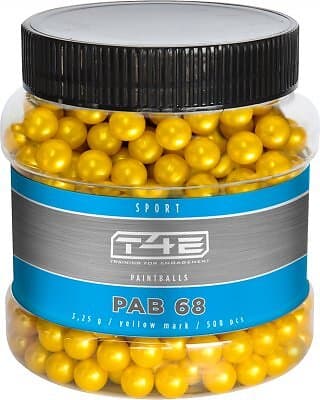 Umarex T4E Paintballs Gula .68 3,25g 500st