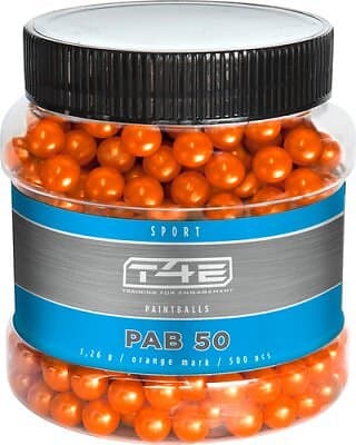 Umarex T4E Paintballs Orange .50 1,26g 500st