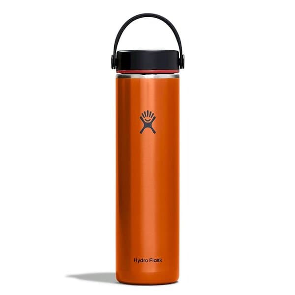 Hydro Flask 24 Oz Lightweight Wide Flex Cap Isolerad vattena 709 mL Jasper Unik storlek