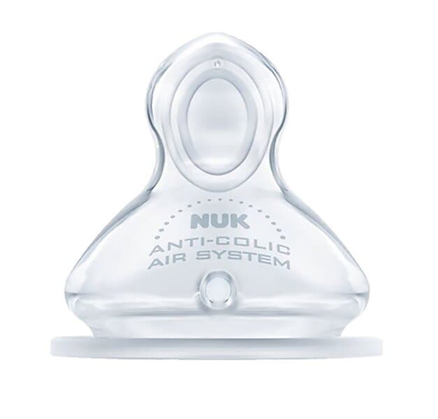 Nuk First Choice+ Silicon Teat 6-18m M 2-pack