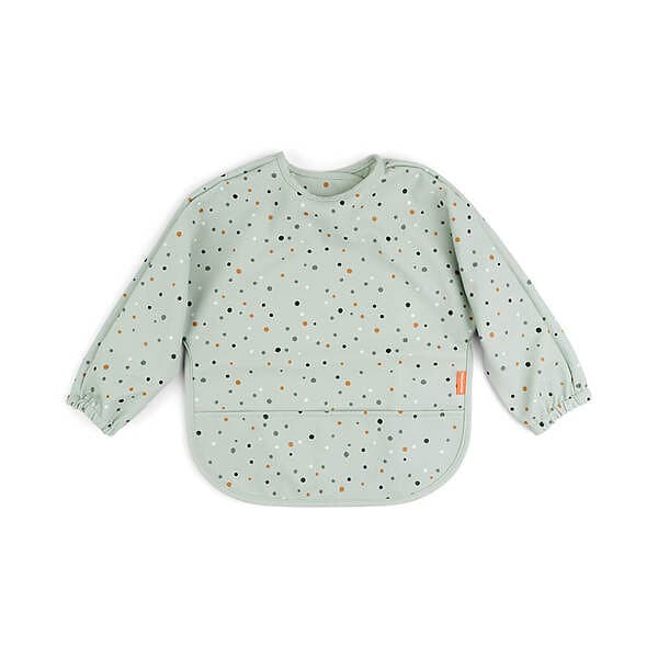 Done By Deer Långärmad Haklapp Happy dots Green