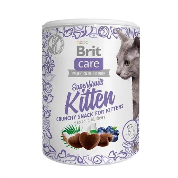Brit Care Cat Snack Superfruits Kitten100g
