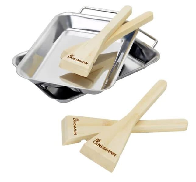 Landmann BBQ set med grillpannor
