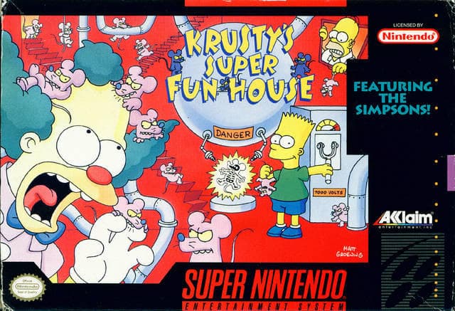 Krusty's Super Fun House (SNES)