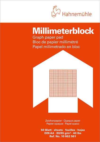 Hahnemühle Millimeterblock 80/85g