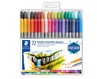 Staedtler Fiberspetspennor Design Journey 72 pennor