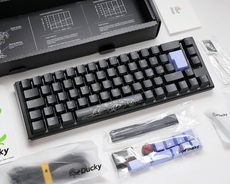 Ducky DKON2167ST One 3 SF Classic RGB Cherry MX Blue (Nordisk)