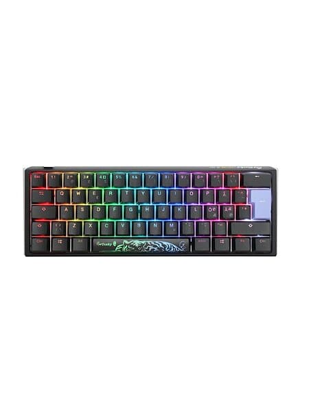 Ducky DKON2161ST One 3 Mini Classic RGB Cherry MX Silent Red (Nordisk)