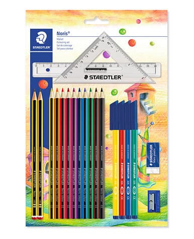 Staedtler Målarset Noris med linjal