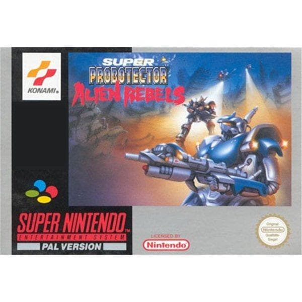 Super Probotector: Alien Rebels (SNES)