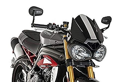 Puig Carenabris New Generation Sport Windshield Triumph Speed Triple/r/rs/s&street Triple/r/rs Svart