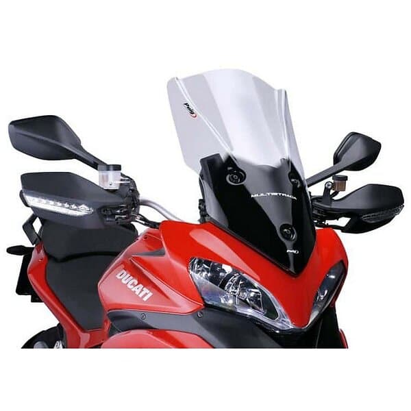 Puig Touring Plus Windshield Ducati Multistrada 1200 S Grå
