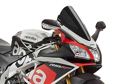 Puig Z-racing Windshield Aprilia Rsv4 Rf/rsv4 Rr Svart