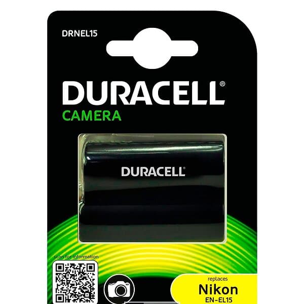 Duracell Digitalkamera Batteri Nikon 7,4v 1400mAh (EN-EL15)