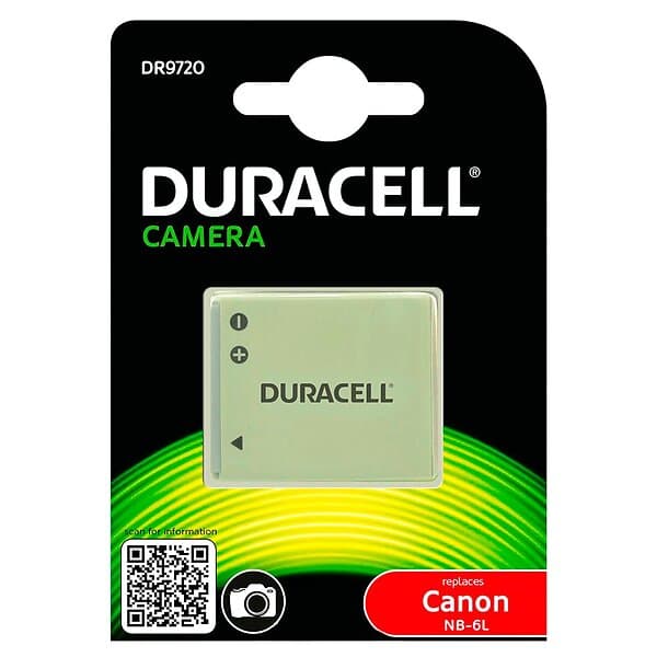 Duracell Digitalkamera Batteri Canon 3,7v 700mAh (NB-6L)