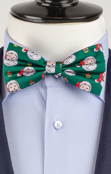 Neckwear Fluga Jultomtar Grön