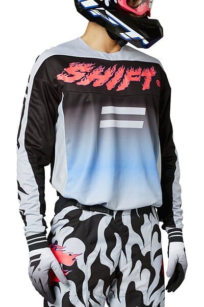 Shift White Label Flame Crosströja