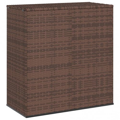 vidaXL Dynbox PE-rotting 100x49x103,5 cm brun 317224