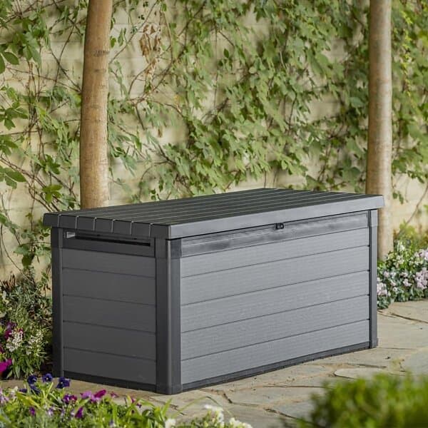 vidaXL Keter Dynbox Cortina 570l grå 446823