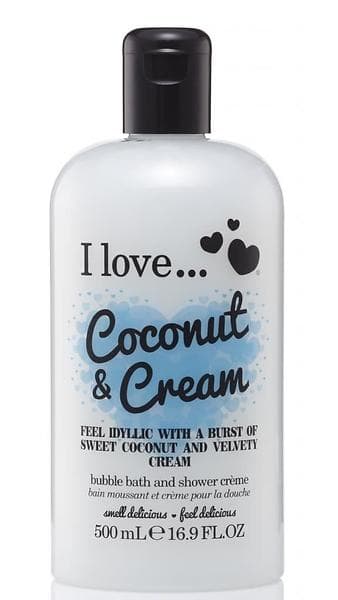 I Love... Coconut & Cream Bath & Shower Creme 500ml