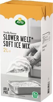 Arla Mjukglassmix Vanilj 6% Pro