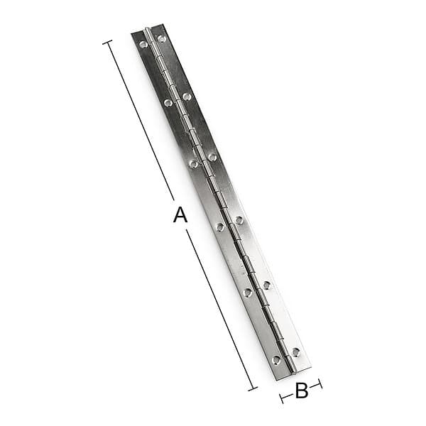 Habo Pianogångjärn 195 32x840 RFR SB