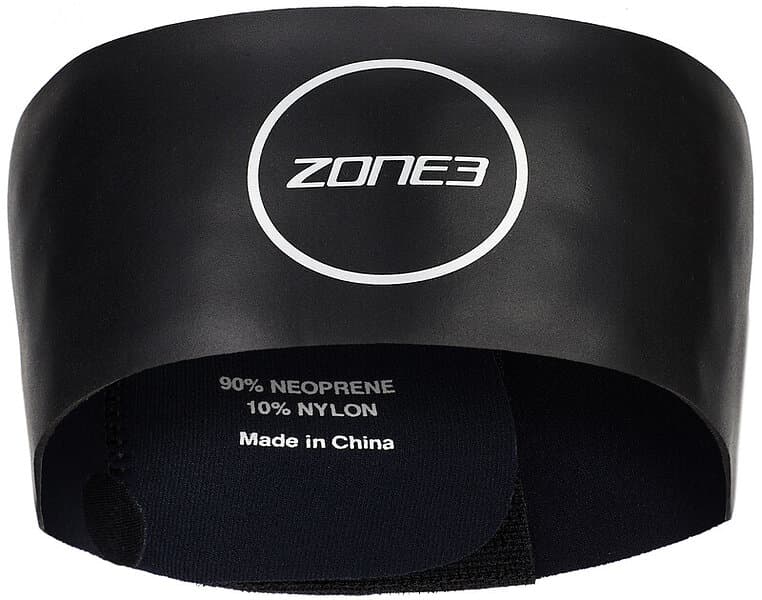 Zone3 Neoprene Pannband svart Badmössor 2023