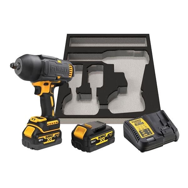 Dewalt DCF900P2G-QW Mutterdragare med batteri och laddare