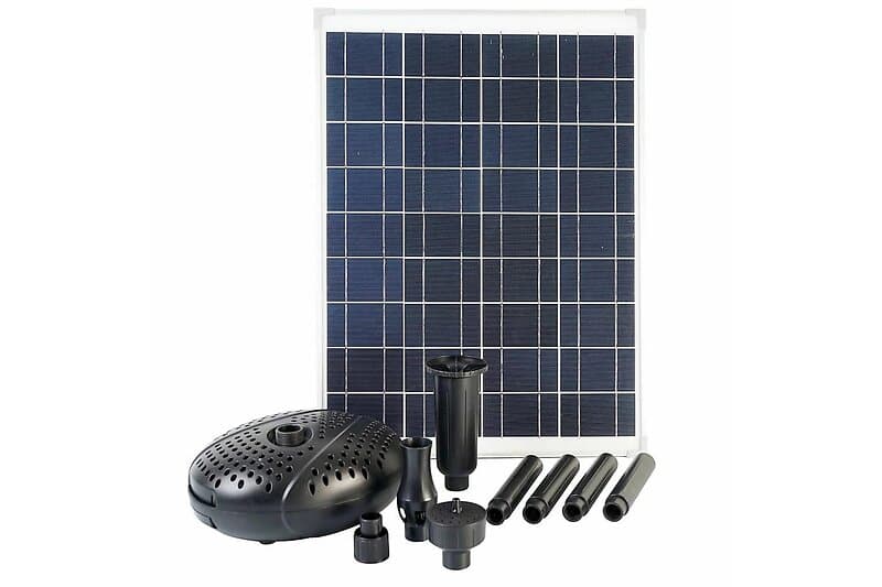 Ubbink SolarMax 2500 set med solpanel och pump 423552