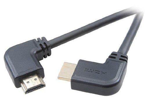 Vivanco HDMI - HDMI High Speed with Ethernet (angled) 3m