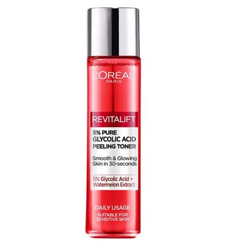 L'Oreal Paris 5% Glycolic Acid Peeling Toner 180ml