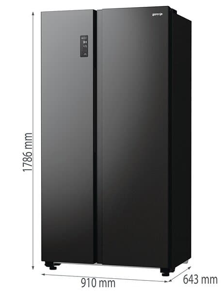Gorenje NRR9185DABXL (Svart)