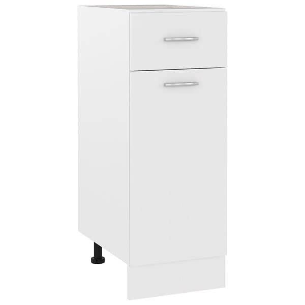 vidaXL Underskåp med låda vit 30x46x81,5 cm konstruerat trä 801204