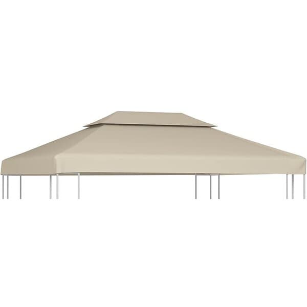 vidaXL Gazebo Cover Canopy Replacement 310g/m² 3x4m